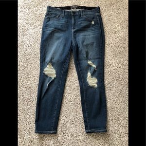 Torrid Sky High Skinny Crop jeans 14